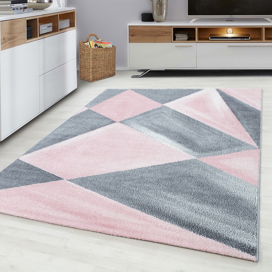 Berta Modern Pink Rug